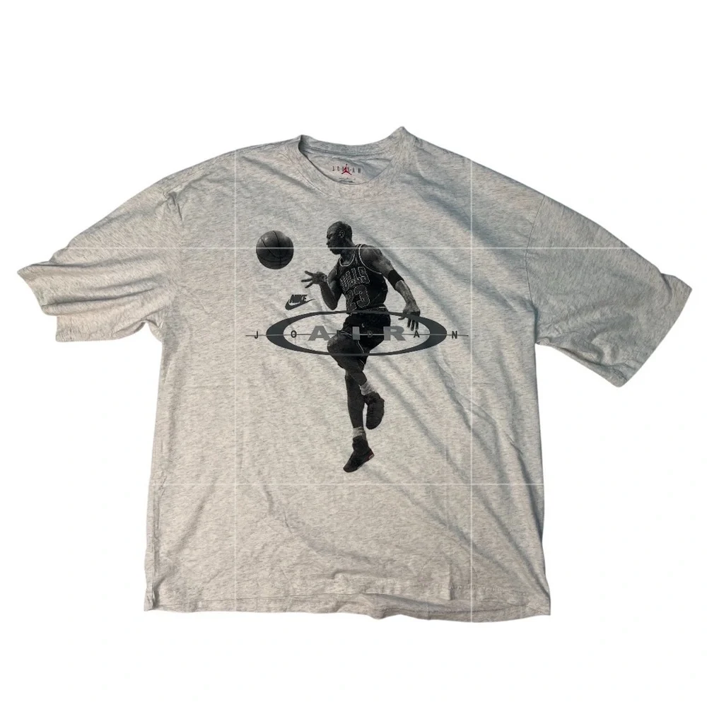 Sz Various Jordan Brooklyn Men's T-Shirt 'Birch Heather'